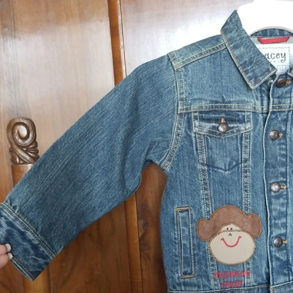 Children's Denim Jacket,sz 4